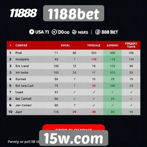 Comparação entre o 1188bet e outros sites de apostas