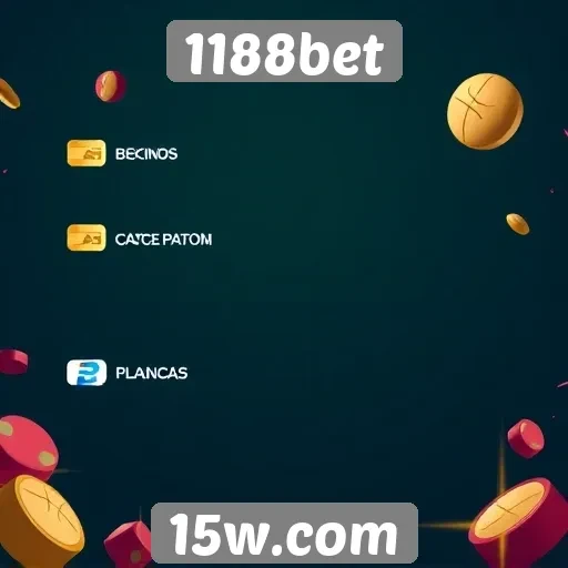 Opções de pagamento disponíveis na 1188bet